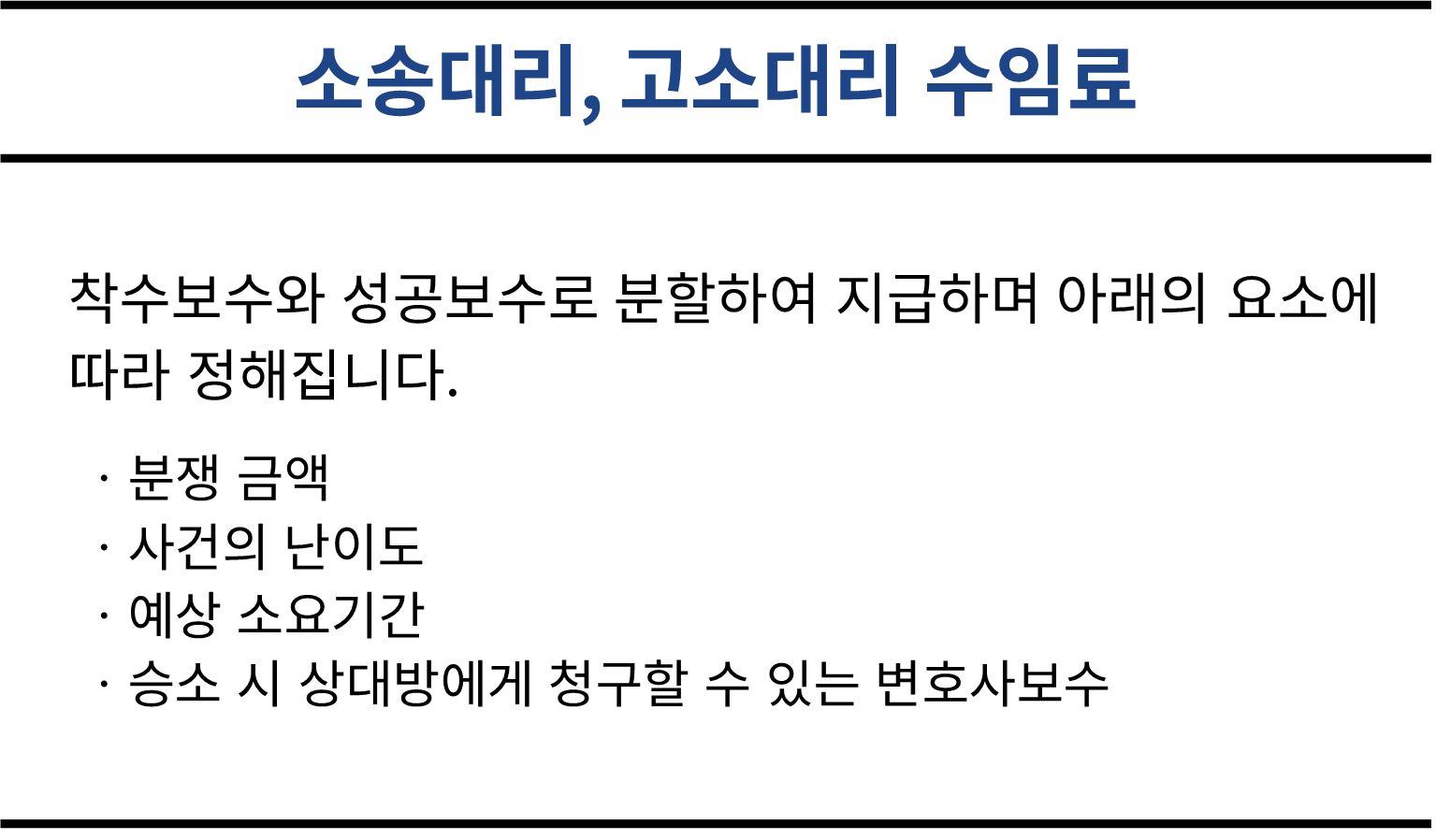 수임료_소송, 고소